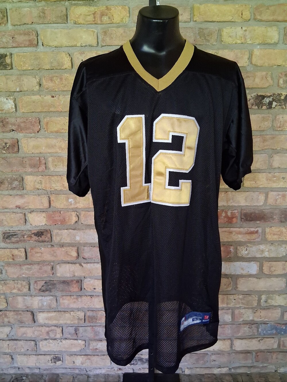 REEBOK NEW ORLEANS SAINTS MARQUES COLSTON ON FIELD JERSEY SIZE 54 2XL